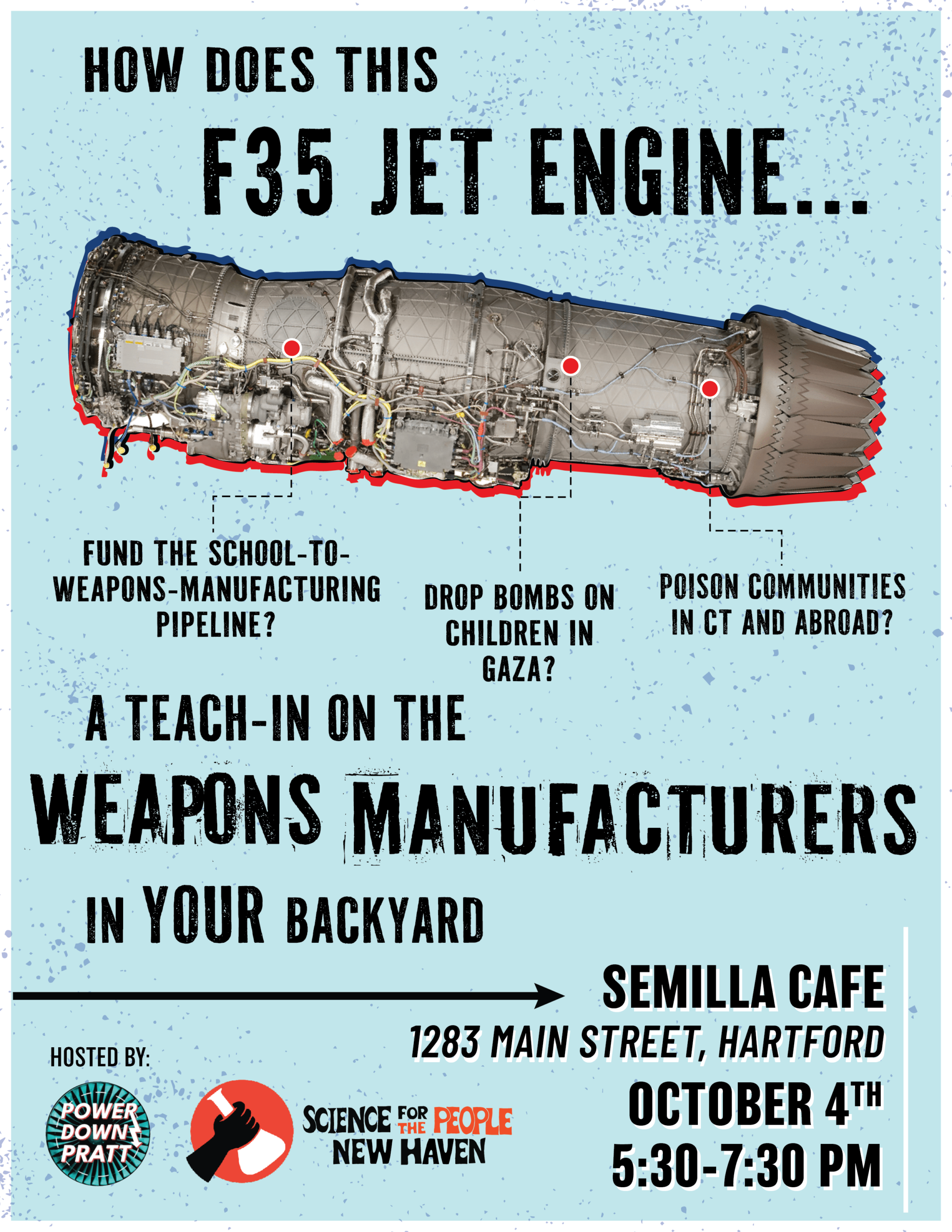 Connecticut Weapons Manufacturing Teach-In (Hartford)