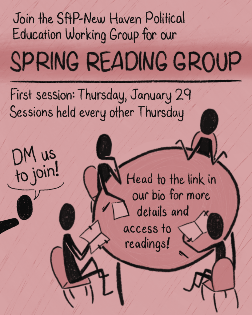Political Education Spring Reading Group